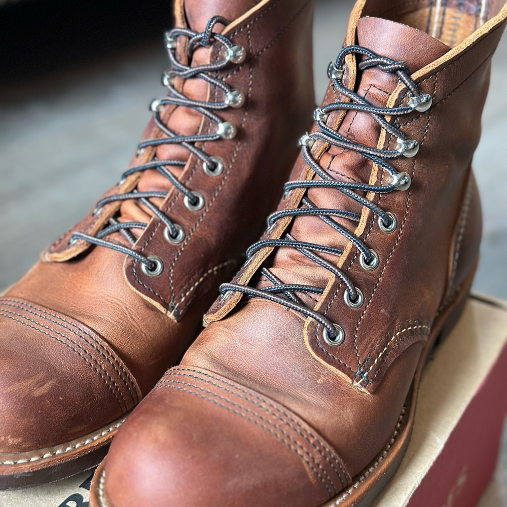 Red Wing Iron Ranger Boots - Gently Used - Picture 3 of 4